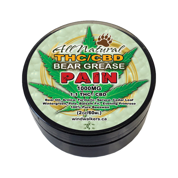 THC/CBD Beargrease Pain