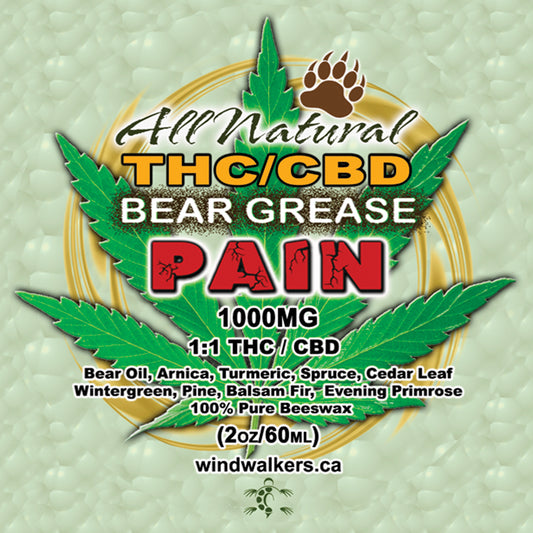 THC/CBD Beargrease Pain