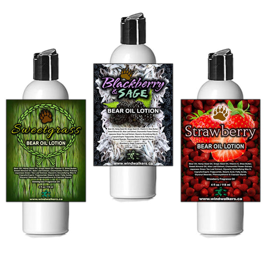 Bear Oil Lotions (Canada Only)